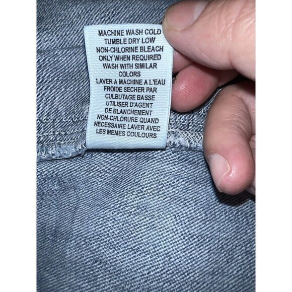 Vintage Ralph Lauren Polo Jean CO. Shortall Denim Jean Overalls Adult - Picture 12 of 12